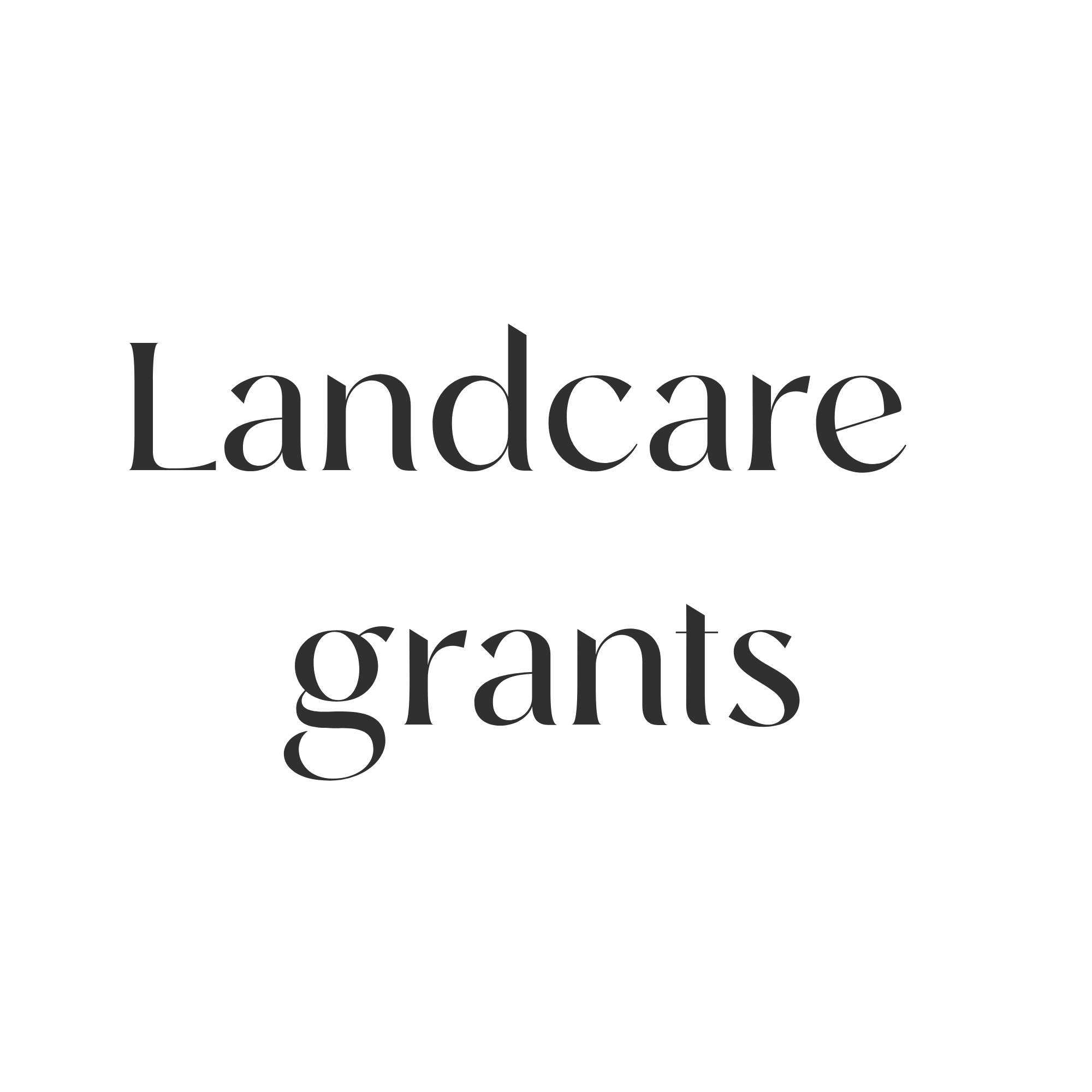 Landcare grants